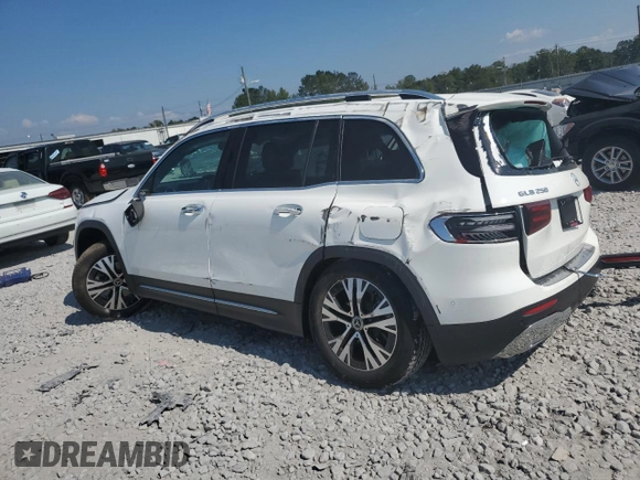 2024 Mercedes-Benz GLB 250 с VIN W1N4M4HB2RW344810, выставлен на аукционе Copart как лот 75337914 с пробегом 5 924 миль миль и Списание • Salvage title. История ставок и продаж доступна на DreamBid. Изображение 2.
