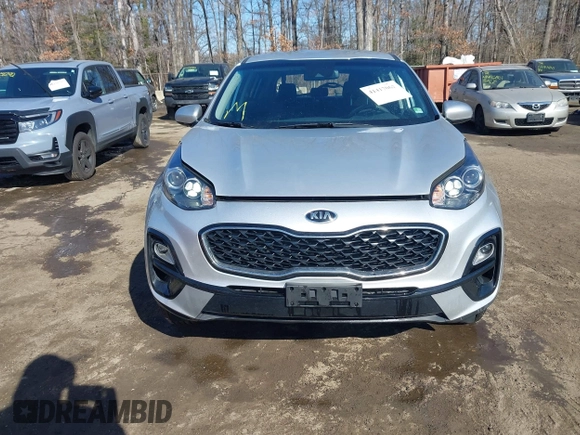 2020 Kia Sportage LX with VIN KNDPMCAC0L7731701, listed as a IAAI auction lot 41417062 with 63,266 mi miles. Bid and sale history available at carsss.com. Image 12.
