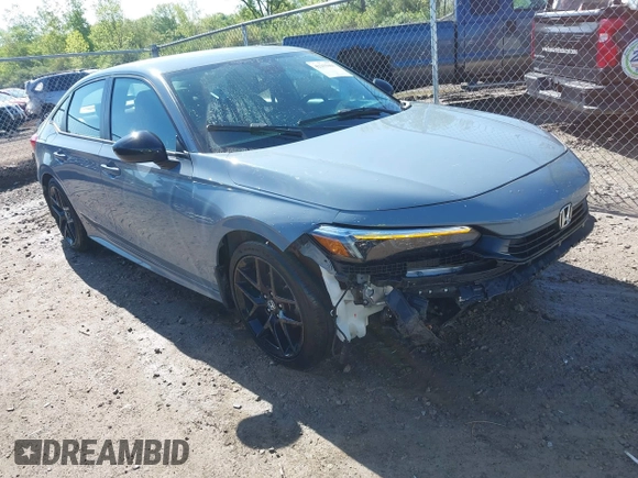 2023 Honda Civic Sport with VIN 2HGFE2F55PH517831, listed as a IAAI auction lot 42255985 with 31,554 mi miles and . Bid and sale history available at DreamBid. Image 1.