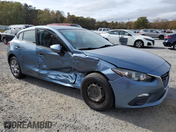 2014 Mazda 3 i Sport with VIN JM1BM1K72E1203342, listed as a Copart auction lot 78787214 with 130,127 mi miles and Salvage Title. Bid and sale history available at DreamBid. Image 4.