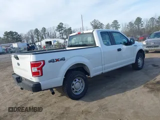 2020 Ford F-150 XL with VIN 1FTEX1EP5LFB37028, listed as a IAAI auction lot 41457514 with 103,377 mi miles. Bid and sale history available at carsss.com. Image 4.
