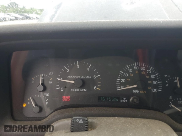 1998 Jeep Cherokee Sport z VIN 1J4FJ68S8WL183519, wystawiony jako Copart lot #60976335 z przebiegiem 161 536 mil mil oraz Czysty tytuł • Clean title. Historia ofert i sprzedaży dostępna na DreamBid. Obrazek 9.