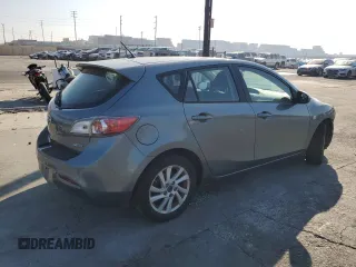 2013 Mazda 3 i Touring with VIN JM1BL1L84D1705732, listed as a Copart auction lot 80083554 with Not provided miles and Salvage title. Bid and sale history available at DreamBid. Image 3.