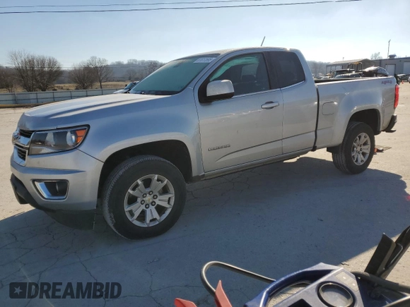 2018 Chevrolet Colorado 4WD LT with VIN 1GCHTCEN9J1158560, listed as a Copart auction lot 87617595 with 65,341 mi miles and Salvage Title. Bid and sale history available at carsss.com. Image 1.
