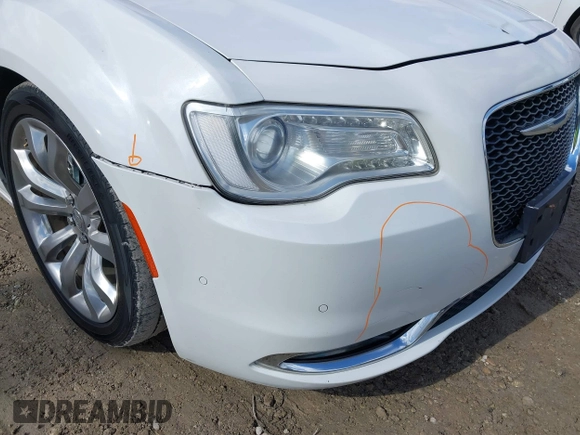 2016 Chrysler 300 with VIN 2C3CCAET1GH165675, listed as a IAAI auction lot 41689151 with 195,094 mi miles. Bid and sale history available at carsss.com. Image 6.