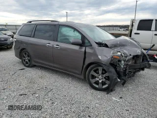 2015 Toyota Sienna SE with VIN 5TDXK3DC3FS602315, listed as a Copart auction lot 50403405 with 157,882 mi miles and Salvage Title. Bid and sale history available at carsss.com. Image 4.