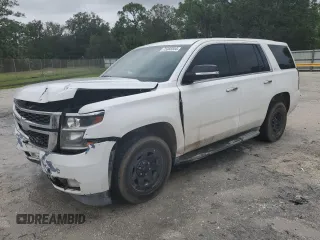 2016 Chevrolet Tahoe Commercial z VIN 1GNSKDECXGR409195, wystawiony jako Copart lot #75385544 z przebiegiem 141 073 mil mil oraz Szkoda całkowita • Salvage title. Historia ofert i sprzedaży dostępna na DreamBid. Obrazek 1.