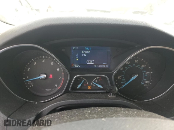 2014 Ford Focus SE with VIN 1FADP3F20EL307431, listed as a Copart auction lot 51256775 with 131,693 mi miles and Salvage Title. Bid and sale history available at carsss.com. Image 9.
