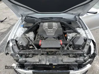 2018 Genesis G80 5.0L Ultimate with VIN KMHGN4JF2JU236231, listed as a Copart auction lot 82004244 with 38,868 mi miles and Salvage Title. Bid and sale history available at carsss.com. Image 11.