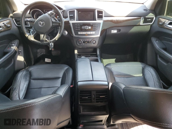 2015 Mercedes-Benz M 350 with VIN 4JGDA5JB1FA517799, listed as a Copart auction lot 53162065 with 114,685 mi miles and Salvage title. Bid and sale history available at DreamBid. Image 8.