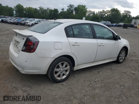 2012 Nissan Sentra SR with VIN 3N1AB6AP9CL676020, listed as a Copart auction lot 65062114 with 141,452 mi miles and Clean Title. Bid and sale history available at DreamBid. Image 3.