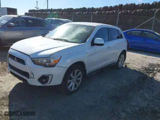 2015 Mitsubishi Outlander Sport SE with VIN 4A4AR4AU9FE021744, listed as a IAAI auction lot 41633543 with 95,393 mi miles. Bid and sale history available at carsss.com. Image 2.