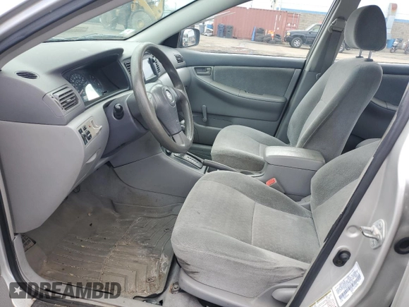 2004 Toyota Corolla CE with VIN 2T1BR32E54C251200, listed as a Copart auction lot 53679315 with 177,378 mi miles and Salvage Title. Bid and sale history available at DreamBid. Image 7.