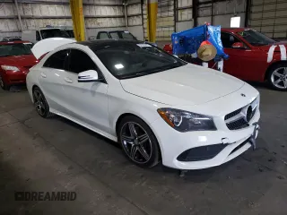 2018 Mercedes-Benz CLA 250 with VIN WDDSJ4GBXJN563958, listed as a Copart auction lot 67325973 with 52,855 mi miles and . Bid and sale history available at DreamBid. Image 4.