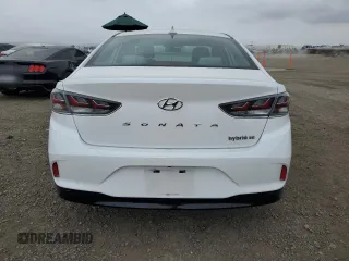 2018 Hyundai Sonata Hybrid SE with VIN KMHE24L37JA080157, listed as a Copart auction lot 73384993 with 114,907 mi miles. Bid and sale history available at carsss.com. Image 6.