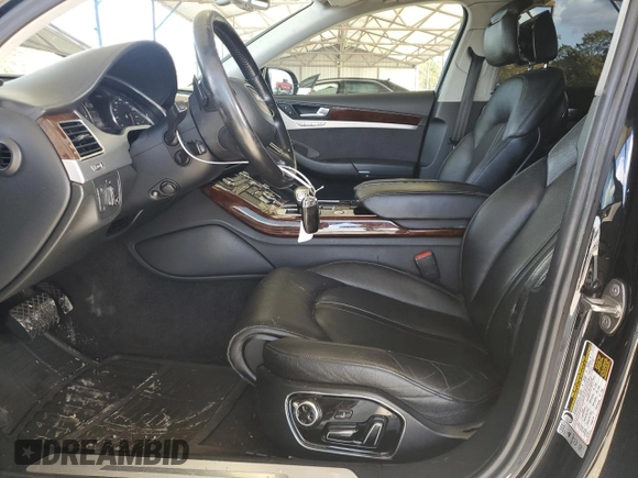 2013 Audi A8 3.0L z VIN WAUAGAFD9DN005655, wystawiony jako Copart lot #82819524 z przebiegiem 159 545 mil mil oraz Szkoda całkowita • Salvage title. Historia ofert i sprzedaży dostępna na DreamBid. Obrazek 7.