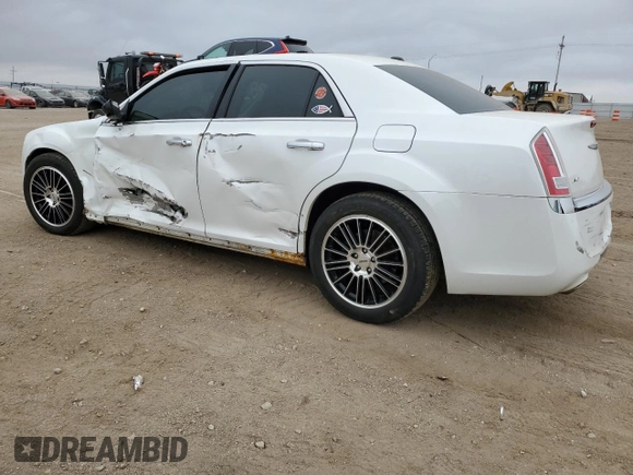 2012 Chrysler 300 C with VIN 2C3CCAKT3CH143367, listed as a Copart auction lot 43193155 with 126,132 mi miles and Salvage Title. Bid and sale history available at DreamBid. Image 2.