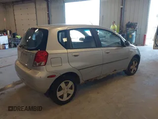 2006 Chevrolet Aveo LS with VIN KL1TD66616B565264, listed as a IAAI auction lot 42120710 with 150,638 mi miles and . Bid and sale history available at DreamBid. Image 4.