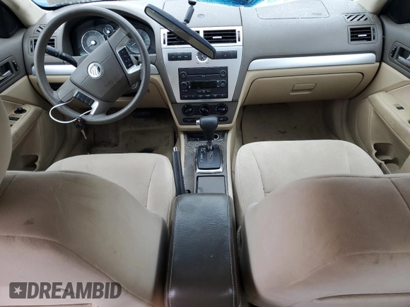 2006 Mercury Milan с VIN 3MEFM07116R619338, выставлен на аукционе Copart как лот 79354494 с пробегом Не указан миль и Списание • Salvage title. История ставок и продаж доступна на DreamBid. Изображение 8.