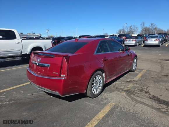 2012 Cadillac CTS Sedan Luxury with VIN 1G6DF5E52C0152368, listed as a Copart auction lot 47408405 with NaN miles and Clean Title. Bid and sale history available at carsss.com. Image 4.