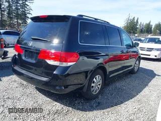 2008 Honda Odyssey EX-L with VIN 5FNRL38698B066181, listed as a IAAI auction lot 41882534 with 120,625 mi miles. Bid and sale history available at carsss.com. Image 4.