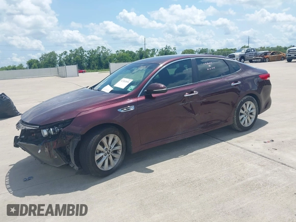 2017 Kia Optima LX with VIN 5XXGT4L3XHG124631, listed as a IAAI auction lot 42383856 with 116,563 mi miles and . Bid and sale history available at DreamBid. Image 16.