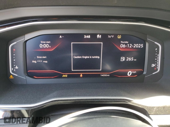 2024 Volkswagen Jetta 40th Anniversary Edition with VIN 3VW8T7BU5RM022814, listed as a Copart auction lot 59702685 with 14,050 mi miles and Salvage title. Bid and sale history available at DreamBid. Image 9.