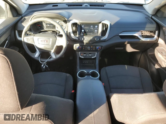 2023 GMC Terrain SLE with VIN 3GKALTEG1PL146735, listed as a Copart auction lot 44252865 with 33,767 mi miles and Salvage Title. Bid and sale history available at carsss.com. Image 8.