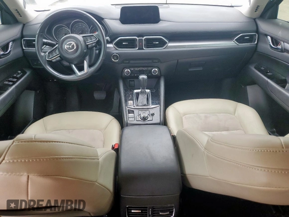 2018 Mazda CX-5 Touring z VIN JM3KFACM0J0469433, wystawiony jako Copart lot #54349955 z przebiegiem Nie podano mil oraz Szkoda całkowita • Salvage title. Historia ofert i sprzedaży dostępna na DreamBid. Obrazek 8.