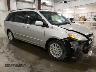 2009 Toyota Sienna XLE with VIN 5TDZK22C19S277996, listed as a Copart auction lot 53279135 with 213,763 mi miles and Salvage Title. Bid and sale history available at DreamBid. Image 4.