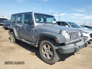2016 Jeep Wrangler Unlimited Sport RHD with VIN 1C4BJWKG4GL318456, listed as a Copart auction lot 55808275 with 221,639 mi miles and Clean title. Bid and sale history available at DreamBid. Image 4.
