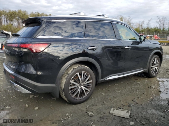 2022 Infiniti QX60 SENSORY with VIN 5N1DL1GS7NC339233, listed as a Copart auction lot 86774004 with 41,593 mi miles and Salvage Title. Bid and sale history available at carsss.com. Image 3.
