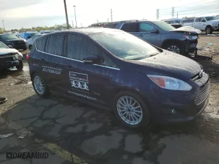 2016 Ford C-Max Energi SEL with VIN 1FADP5CU9GL115476, listed as a Copart auction lot 73047254 with 255,084 mi miles and Salvage Title. Bid and sale history available at carsss.com. Image 4.