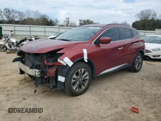 2018 Nissan Murano SV with VIN 5N1AZ2MG4JN187241, listed as a Copart auction lot 45684885 with 91,312 mi miles and Salvage Title. Bid and sale history available at carsss.com. Image 1.