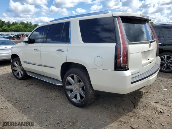 2015 Cadillac Escalade Luxury with VIN 1GYS4BKJ2FR178229, listed as a Copart auction lot 57933444 with 176,953 mi miles and Salvage Title. Bid and sale history available at carsss.com. Image 2.