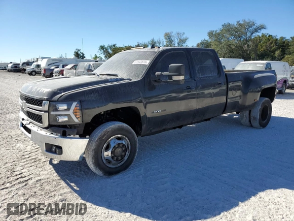 2011 Chevrolet Silverado 3500HD DRW LTZ with VIN 1GC4K1C86BF158474, listed as a Copart auction lot 81542874 with 210,488 mi miles and Salvage Title. Bid and sale history available at carsss.com. Image 1.
