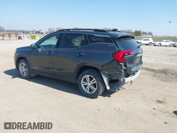 2018 GMC Terrain SLE with VIN 3GKALTEV1JL181197, listed as a IAAI auction lot 41787314 with 60,639 mi miles. Bid and sale history available at carsss.com. Image 3.