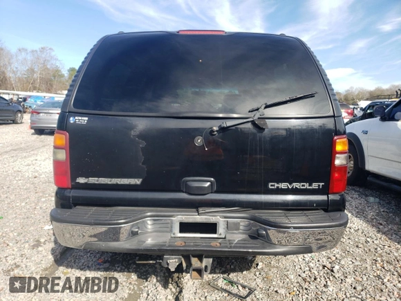 2002 Chevrolet Suburban LS with VIN 3GNEC16ZX2G307061, listed as a Copart auction lot 55502485 with Not provided miles and Non repairable. Bid and sale history available at DreamBid. Image 6.