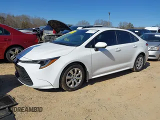 2025 Toyota Corolla LE with VIN 5YFB4MDE9SP238576, listed as a IAAI auction lot 41780180 with 4,366 mi miles. Bid and sale history available at carsss.com. Image 17.