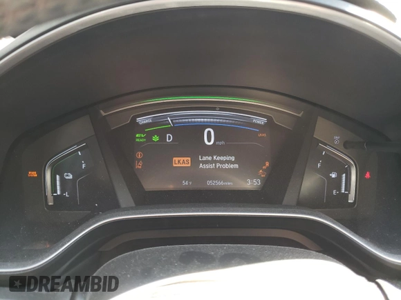 2020 Honda CR-V EX-L with VIN 7FART6H8XLE017703, listed as a Copart auction lot 47798925 with 52,566 mi miles and Salvage title. Bid and sale history available at DreamBid. Image 9.