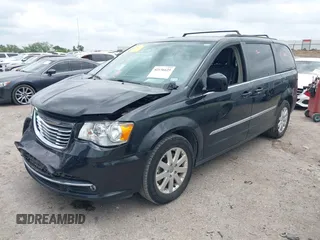 2016 Chrysler Town & Country Touring with VIN 2C4RC1BG7GR287707, listed as a IAAI auction lot 42136625 with 86,684 mi miles and . Bid and sale history available at DreamBid. Image 17.