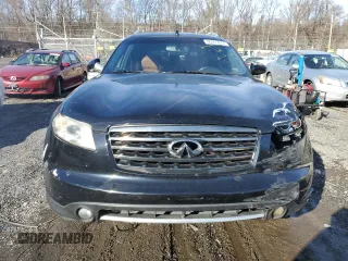 2006 Infiniti FX35 with VIN JNRAS08U86X100515, listed as a Copart auction lot 86855974 with 190,150 mi miles and Salvage Title. Bid and sale history available at carsss.com. Image 5.