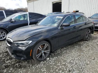 2020 BMW 3 Series 330i xDrive with VIN 3MW5R7J06L8B31086, listed as a Copart auction lot 50706325 with 42,734 mi miles and Salvage Title. Bid and sale history available at carsss.com. Image 1.