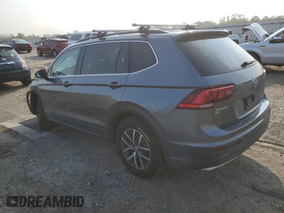 2019 Volkswagen Tiguan SE with VIN 3VV3B7AX4KM066161, listed as a Copart auction lot 59897705 with 86,556 mi miles and Salvage title. Bid and sale history available at DreamBid. Image 2.