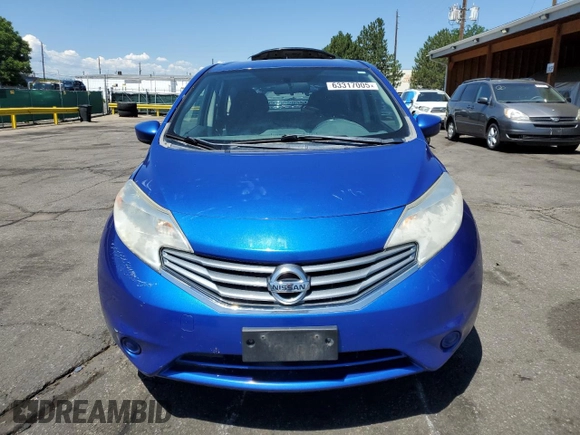 2015 Nissan Note S with VIN 3N1CE2CP8FL403239, listed as a Copart auction lot 63317005 with 151,924 mi miles and Clean title. Bid and sale history available at DreamBid. Image 5.