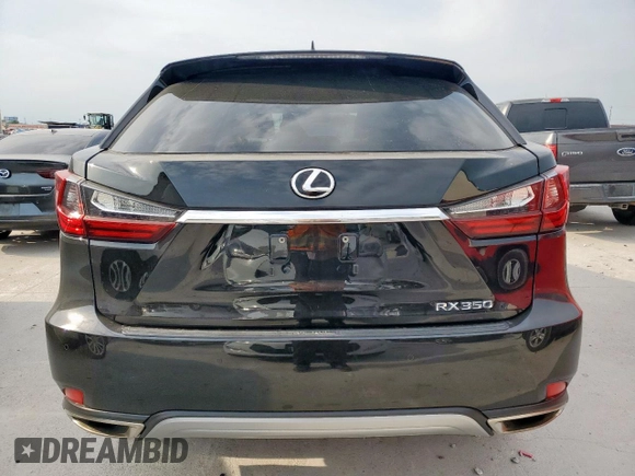 2020 Lexus RX with VIN 2T2HZMAA4LC182010, listed as a Copart auction lot 53491785 with 49,817 mi miles and Salvage Title. Bid and sale history available at carsss.com. Image 6.