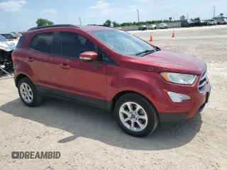 2019 Ford EcoSport SE z VIN MAJ3S2GE4KC302791, wystawiony jako Copart lot #53673525 z przebiegiem 54 600 mil mil oraz Czysty tytuł • Clean title. Historia ofert i sprzedaży dostępna na DreamBid. Obrazek 4.