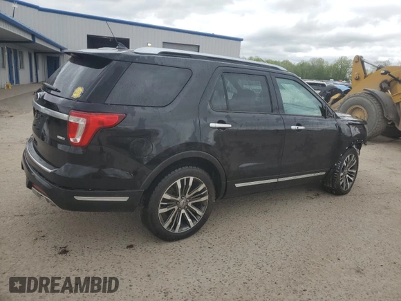 2019 Ford Explorer Platinum с VIN 1FM5K8HT6KGA57340, выставлен на аукционе Copart как лот 57038705 с пробегом 83 225 миль миль и Списание • Salvage title. История ставок и продаж доступна на DreamBid. Изображение 3.