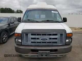 2010 Ford Econoline Passenger XL with VIN 1FBSS3BL2ADA88091, listed as a Copart auction lot 71018604 with 214,293 mi miles and Clean Title. Bid and sale history available at DreamBid. Image 5.