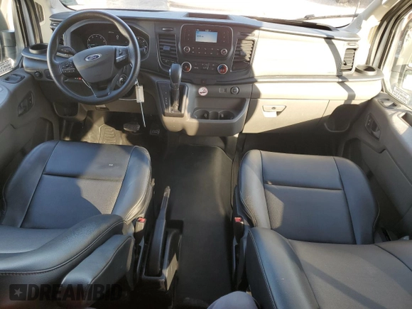 2021 Ford Transit with VIN 1FDVU4X81MKA23662, listed as a Copart auction lot 42315755 with 49,741 mi miles and Clean Title. Bid and sale history available at DreamBid. Image 8.